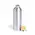 Drinking bottle Hetien, Color: silber
