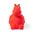 Sparschwein Hippo - rot, Farbe: rot personalisierte Geschenke 