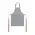 Apron Hanaku, Color: grey