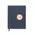 Notizblock Aquo - navy blau, Farbe: navy blau personalisierte Geschenke 