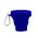 Faltbarer Trinkbecher Klimt - blau, Farbe: blau personalisierte Geschenke 