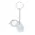 Lupe keyring Kitins 8X, Color: silber