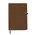 Notizblock Glampex - braun, Farbe: braun personalisierte Geschenke 