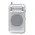 Radio Mester, Color: silber