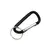 Karabiner Zoko - schwarz, Farbe: schwarz personalisierte Geschenke 