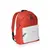 Rucksack Discovery - rot - weiß