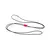 Gummiband Mansat - rot