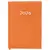 Tagebuch Canek - orange, Farbe: orange personalisierte Geschenke 