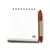 Notizbuch Ecocard - orange, Farbe: orange personalisierte Geschenke , 9 image