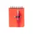 Mini Notizbuch Duxo - rot, Farbe: rot personalisierte Geschenke , 6 image