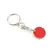 Shopping trolley coin keyring Euromarket