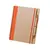 Notizbuch Tunel - orange, Farbe: orange personalisierte Geschenke , 7 image