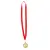 Medaille Corum - rot - gold, Farbe: rot - gold personalisierte Geschenke , 6 image