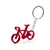 Schlüsselanhänger Ciclex - rot, Farbe: rot personalisierte Geschenke , 4 image