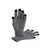 Touchpad Handschuhe Tellar - schwarz - grau, Farbe: schwarz - grau personalisierte Geschenke , 5 image