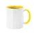 Sublimations Tasse Harnet - gelb, Farbe: gelb personalisierte Geschenke , 2 image