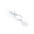 Shopping trolley coin keyring Halman