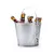 Eimer Blake - silber, Farbe: silber personalisierte Geschenke , 2 image