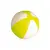 Strandball Portobello - weiß - gelb, Farbe: weiß - gelb personalisierte Geschenke , 3 image