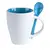 Tasse Cotes - blau, Farbe: blau personalisierte Geschenke , 4 image