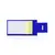 Notizzettelbox Novich - blau, Farbe: blau personalisierte Geschenke , 2 image