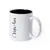 Tasse Kulmer - schwarz