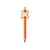 Kugelschreiber Karsol - orange, Farbe: orange personalisierte Geschenke , 3 image
