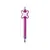 Kugelschreiber Karsol - rosa, Farbe: rosa personalisierte Geschenke , 3 image