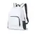 Faltbarer Rucksack Mendy - weiß, Farbe: weiß personalisierte Geschenke , 8 image