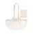 Faltbare Tasche Nacry - naturfarben, Farbe: naturfarben personalisierte Geschenke , 4 image