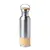 Trinkflasche Gaucix - silber, Farbe: silber personalisierte Geschenke , 2 image