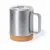 Wärme Tasse Loret - silber, Farbe: silber personalisierte Geschenke , 3 image