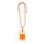 Schlüsselband Sebly - orange, Farbe: orange personalisierte Geschenke , 3 image