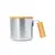 Wärme Tasse Claire - silber, Farbe: silber personalisierte Geschenke , 3 image