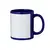 Sublimations Tasse Orchix - navy blau, Farbe: navy blau personalisierte Geschenke , 4 image