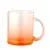 Sublimations Tasse Osaka - orange, Farbe: orange personalisierte Geschenke , 4 image