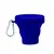 Faltbarer Trinkbecher Klimt - blau, Farbe: blau personalisierte Geschenke , 3 image
