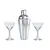 Cocktail Set Cefiro - silber, Farbe: silber personalisierte Geschenke , 4 image