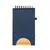 Halter Notizbuch Alyxa - navy blau, Farbe: navy blau personalisierte Geschenke , 3 image