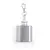 Schlüsselanhänger Flachmann Deneb - silber, Farbe: silber personalisierte Geschenke , 3 image