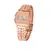 Uhr Busnor - pink, Farbe: pink personalisierte Geschenke , 4 image