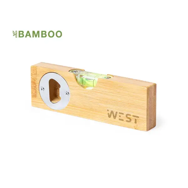 Flaschenöffner mit Wasserwaage Level Nudok personalisierte Geschenke , 2 image