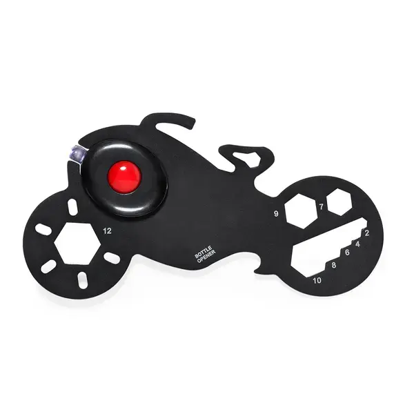 Multiwerkzeug Flanery - schwarz personalisierte Geschenke 