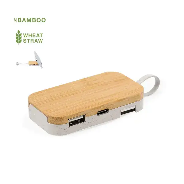 Handyhalter USB Hub Flow personalisierte Geschenke , 8 image