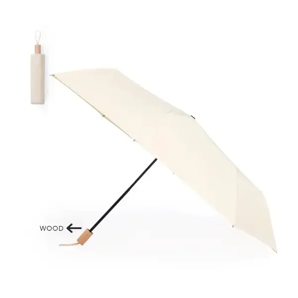 Regenschirm Nouka - naturfarben personalisierte Geschenke , 6 image