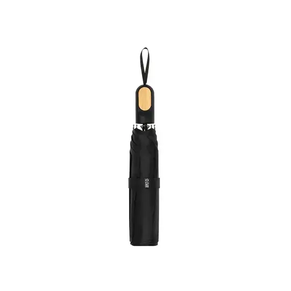 Regenschirm Barbra - schwarz personalisierte Geschenke , 10 image