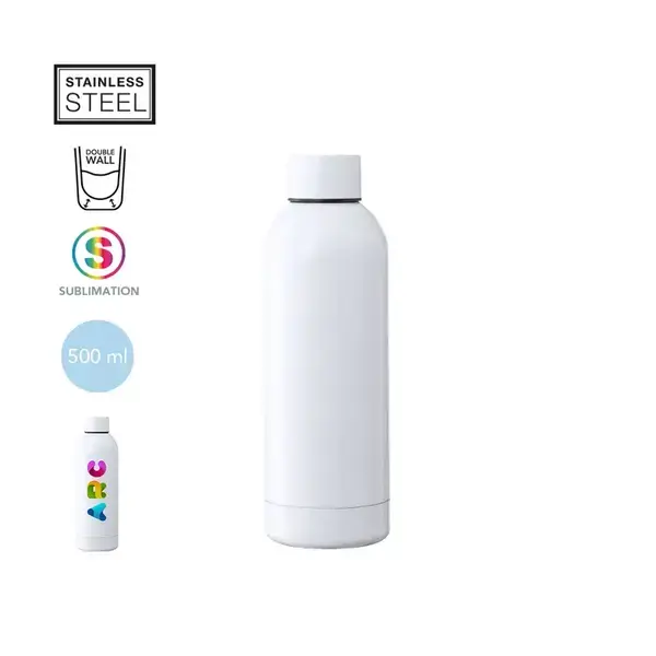 Sublimations Wärme Flasche Hodis - weiß personalisierte Geschenke , 5 image