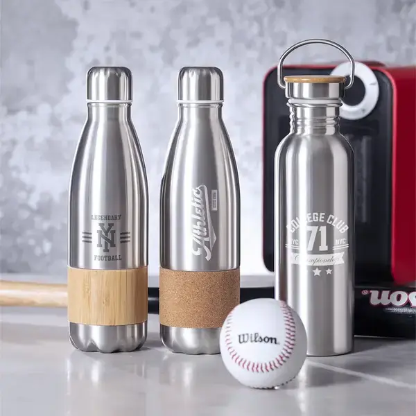 Trinkflasche Sereok - silber personalisierte Geschenke , 5 image