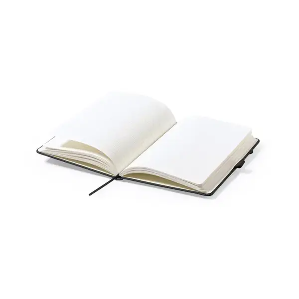 Notizblock Xeria - schwarz personalisierte Geschenke , 2 image