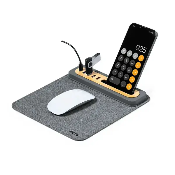 Multifunktion Mauspad Craig - grau personalisierte Geschenke , 7 image